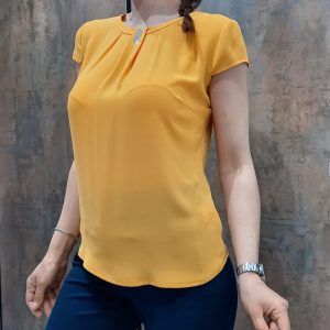 Egeline Yellow Blouse in Nairobi