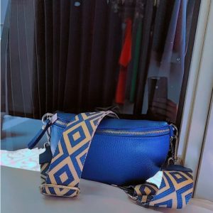 Busta Plastica Blue Chest bag